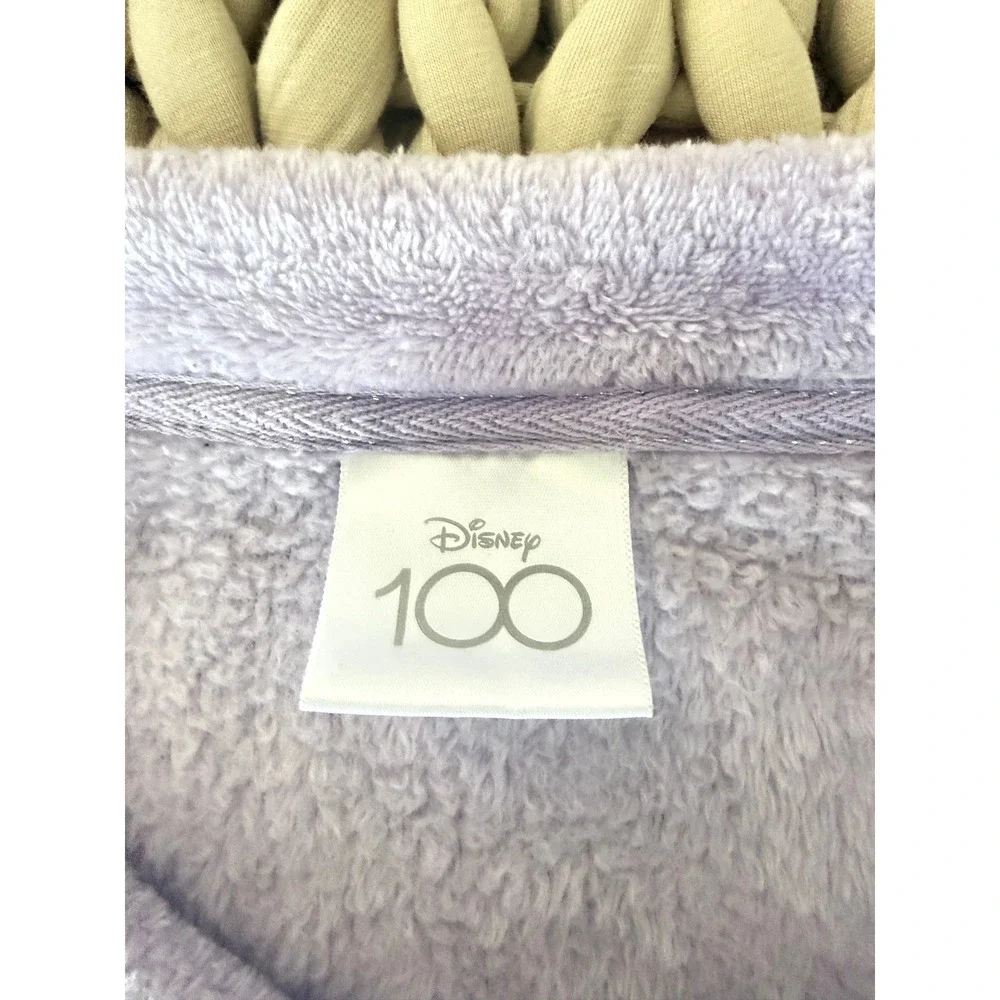 Disney Jack Skellington Purple Plush Fleece Pajama Top. Warm & Cozy. Size M - Picture 2 of 6